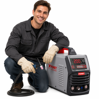 Machine à souder TIG AC/DC IGBT Inverter Easy pour l'acier inoxydable et l'aluminium TIG-200 ACDC