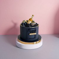 Décorations latérales de gâteau en acrylique double couche réutilisables et écologiques, inserts découpés au laser Joyeux Anniversaire, fournitures de décoration de fête uniques