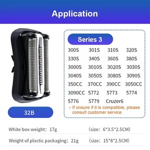 Componente di Ricambio USB Ricaricabile per Rasoio Elettrico Viso, Modelli per Uso Domestico 32B 32S 21B <span class=keywords><strong>21S</strong></span> - Product Image 6