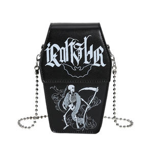Bolso de Mano Killstar Goth Shake - Caja de Murciélagos y Cupcake de Esqueleto, Bolso Gótico Espeluznante - Product Image 2