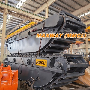 Sottocarro Anfibio MAXWAY (MMCL) Big Float con Motore DOOSAN e Cuscinetti per Escavatore Hitachi MAX200PU-S - Product Image 3