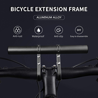Support d'extension multifonctionnel pour vélo, support de téléphone pour guidon de vélo en métal haute résistance, support de GPS, compteur de vitesse, support de lumière pour le cyclisme