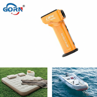 Pompe à air portable avec différents modes d'éclairage, pompe à air électrique portable pour planche à pagaie, tente gonflable, SUP