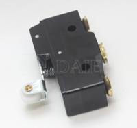 IP40 levier à rouleau court automobile Micro interrupteur de fin de course 16A 125/250V Micro interrupteur noir avec bornes à vis