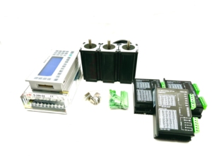 SUMTOR <span class=keywords><strong>Nema</strong></span> <span class=keywords><strong>23</strong></span>สเต็ปเปอร์มอเตอร์3ชิ้นและ DM542ไดรเวอร์,3ชิ้นและ350วัตต์แหล่งจ่ายไฟและตัวควบคุม MCU สำหรับชุดทั้งชุด - Product Image 4