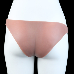 Pantalon avec gaine pour pénis de 1,81 pouce d'épaisseur, en silicone souple, triangle creux, avec sangle élastique, pour agrandir le pénis, pour couple. - Product Image 5