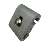 Support de rail conducteur en alliage d'aluminium réglable sur mesure haute performance pour câble de transmission électrique
