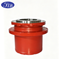 FTB 21M-27-11100 Boîte de vitesses de translation PC56 à 9 trous supérieurs et 12 trous inférieurs pour excavatrice Komatsu PC56, Pièces de rechange de marché secondaire pour transmission finale