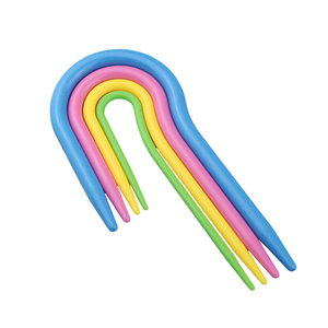 <span class=keywords><strong>Aiguilles</strong></span> <span class=keywords><strong>à</strong></span> torsion en plastique légères - Outils de couture idéaux pour les projets d'artisanat des débutants, faciles <span class=keywords><strong>à</strong></span> manipuler et sûres - Product Image 3