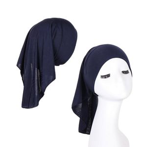 Muslim Inner <b>Cap</b> Hijab Under Scarf Elastic Headscarf Bonnet Muslim Pullover Hat for <b>Women</b> - Product Image 3