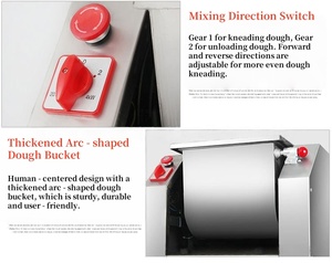 New Commercial Wheat Corn Milk <strong>Flour</strong> Mill <strong>Chapati</strong> Pizza Dough <strong>Mixing</strong> Machine Electric Adjustable Speed Low Noise High <strong>Flour</strong> Mill - Product Image 5