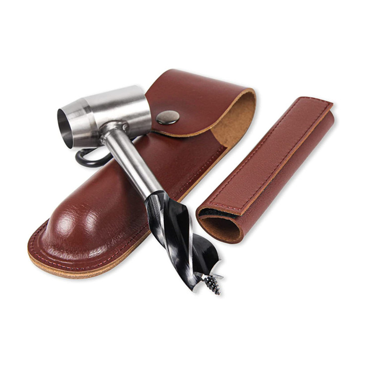 Ручное сверло со шнеком, шнековый шнек, сверло для деревянного шнека для рюкзака, кемпинга на открытом воздухе, изготовитель отверстий