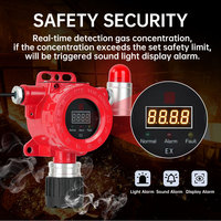 Nouveau détecteur de gaz de combustion industriel antidéflagrant pour station de ravitaillement, sonde de diffusion de propane et méthane LEL