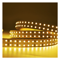 10m Ra80 IP20 haute lumen 240LED double rangées DC24V blanc chaud 2700k smd2835 bande flexible led