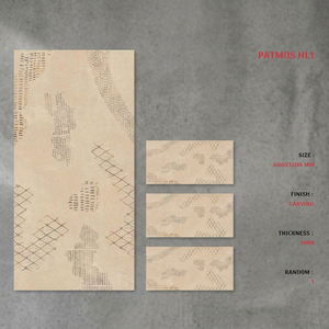 Carreaux de porcelaine polis Vistaar First Select 600x1200mm, effet marbre, finition mate, design décoratif pour sol et mur, moderne, pour extérieur et hall. - Product Image 1