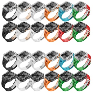 US Popular Newest Design Style <strong>Watch</strong> Cover with butterfly Buckle Transparent <strong>Watch</strong> <strong>case</strong> for <strong>Watch</strong> Series 46mm Protective <strong>case</strong> - Product Image 5