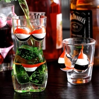 Verres à liqueur en forme de bikini personnalisés, mini 1 oz 1,5 oz, bouteilles de vin pour le corps humain