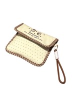 Dompet Wanita Bordir Anjing Kecil Lucu Model Zero Wallet Multi Warna Tas Penyimpanan Portabel Kapasitas Besar