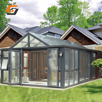 Extérieur en aluminium personnalisé Patio Solarium SolarRooms Maisons en verre