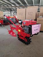 Cultivateur rotatif diesel professionnel pour tracteurs, haute productivité, motoculteur agricole, capacités de travail du sol avancées
