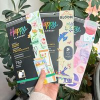 Papier décoratif imprimé sur mesure pour scrapbooking, autocollants pour journal, accessoires pour agenda, feuilles d'autocollants pour calendrier pour le Happy Planner