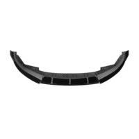 Lèvre avant noire brillante G26 style compétition pour pare-chocs avant BMW Série 4 G26 Sport 4 portes 2021+