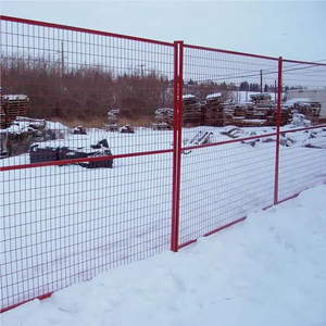 Горячая распродажа, стандартный съемный временный забор в канадском стиле, переносной забор, строительный забор - Product Image 3