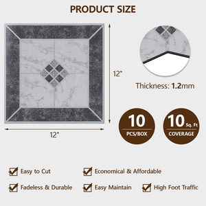 <span class=keywords><strong>พื้น</strong></span> <span class=keywords><strong>SPC</strong></span> หนา 2.0 มม. กันน้ำ <span class=keywords><strong>ติด</strong></span><span class=keywords><strong>ตั้ง</strong></span>เองได้ สำหรับห้องนั่งเล่น <span class=keywords><strong>พื้น</strong></span>ผิวเรียบ <span class=keywords><strong>พร้อม</strong></span>ลายกราฟิก - Product Image 2