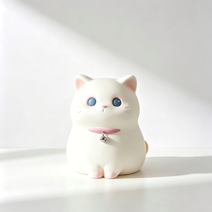 <span class=keywords><strong>Hucha</strong></span> de gato con campana y collar, caja de ahorro de monedas de <span class=keywords><strong>gatito</strong></span> de dibujos animados, adorno de escritorio para habitación infantil, regalo de cumpleaños para niños, decoración del hogar - Product Image 5