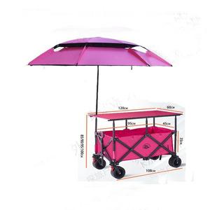 आउटडोर उद्यान पार्क पोर्टेबल समुद्र तट ट्रॉली शिविर - Product Image 1