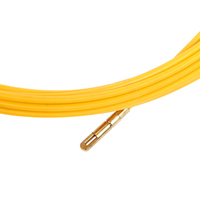 Meilleur guide-câble électrique 30m 4mm en fibre de verre pour l'insertion et le tirage de câbles