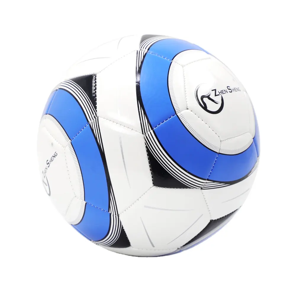 Zhensheng özel Logo köpük Pvc ucuz fiyat futbol topları