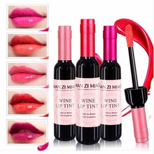 Tinte de labios rojo vino estilo coreano para mujer, maquillaje, lápiz labial líquido, brillo de labios rojos, cosmético - Product Image 2