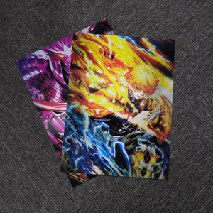 Venta al por mayor personalizado 3D Lenticular Flip holográfico Manga imágenes <span class=keywords><strong>Dragon</strong></span> <span class=keywords><strong>Ball</strong></span> Z Goku Messi Ronaldo 3D Anime Poster 3D Anime Poster 3D Anime - Product Image 5