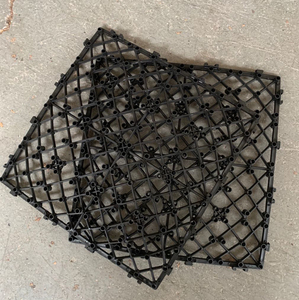Carreaux de terrasse en bois composite imperméable à l'eau pour balcon, terrasse en bois composite pour extérieur, base en plastique pour bricolage - Product Image 1