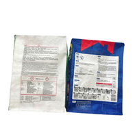 Woven Sack Cement Packaging Eco-friendly Kraft Paper Laminated PP Bag 10kg Agriculture Heat Seal Offset Printing