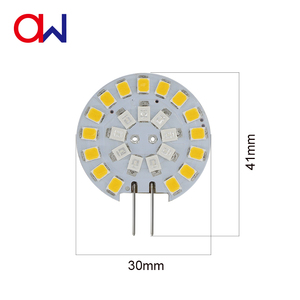 DC10-30V 3W 24LEDs ขาสองสีเปลี่ยนโดยเปิด/ปิด G4หลอดไฟ LED สำหรับแสงทะเล - Product Image 3