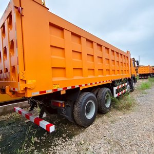 Shacman 8*4 F3000 truk sampah, truk sampah Dump Truck LHD RHD tiper bekas - Product Image 6