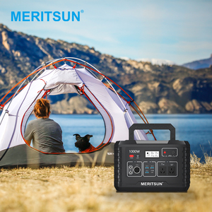 MeritSun Portable Power Station for Camping Battery <b>Solar</b> MPS1000 Rechargeable Power Station - Product Image 6