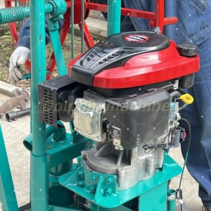 Machine de forage de puits portable Huayu Well Machine, alimentée à l'essence, pour puits d'eau, profondeur 80m, diamètre de forage 80-350mm, facile à utiliser - Product Image 2