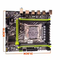Motherboard X99 DDR4 PC LGA 2011-3 untuk PC Gaming Desktop, Chipset X99, Mainboard P4