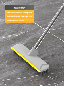 Fonoran, el más nuevo, 2 en 1, cepillo para fregar el suelo, cepillo para escoba, limpieza de suelos de plástico, escoba, cepillo para fregar - Product Image 3