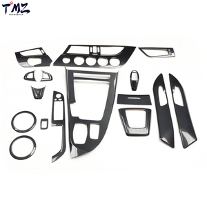 09-15model sakelar pengatur jendela Z4 dengan pola serat karbon panel navigasi hitam dekorasi interior mobil - Product Image 1