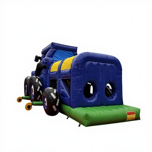 Nuevo Diseño de Castillo Inflable con Tobogán y Obstáculos para Fiestas y Eventos en <span class=keywords><strong>Alquiler</strong></span> - Product Image 5