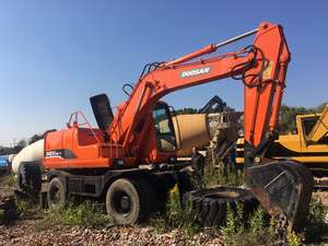 Excavadora de segunda mano con ruedas de DH210W-7, excavadora de segunda mano de Corea, DH150W-7 - Product Image 3