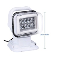 Projecteur LED marin haute puissance 50W 7 pouces pour bateau, chasse, camion, voiture