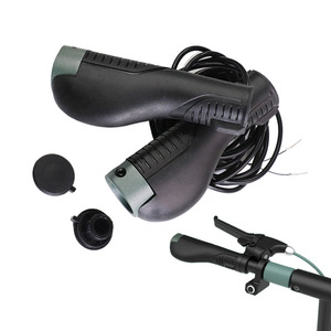 Toptan Sağ ve Sol Silikon Scooter Gidon Tutacakları Dönüş Sinyali Kablolu Elektrikli Scooter Yedek Parçaları Vset 8 8+ için - Product Image 2