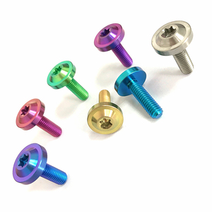 Titst đường kính 16mm M6 * 20 bu lông Titan cho xe máy đua <span class=keywords><strong>Torx</strong></span> đầu vít titan grade5 - Product Image 1