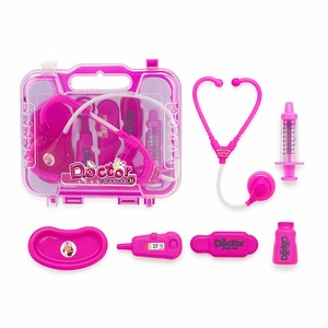 Juego de 6 Piezas de <span class=keywords><strong>Doctor</strong></span> para Niños con Maleta Portátil Rosa, Kit Médico Educativo de Juego de Roles para Niños Pequeños y Niñas - Product Image 5