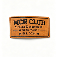 Patch brodé thermocollant, impression par transfert thermique, imperméable, en cuir, accessoires vestimentaires personnalisés, fleur, cœur, alphabet